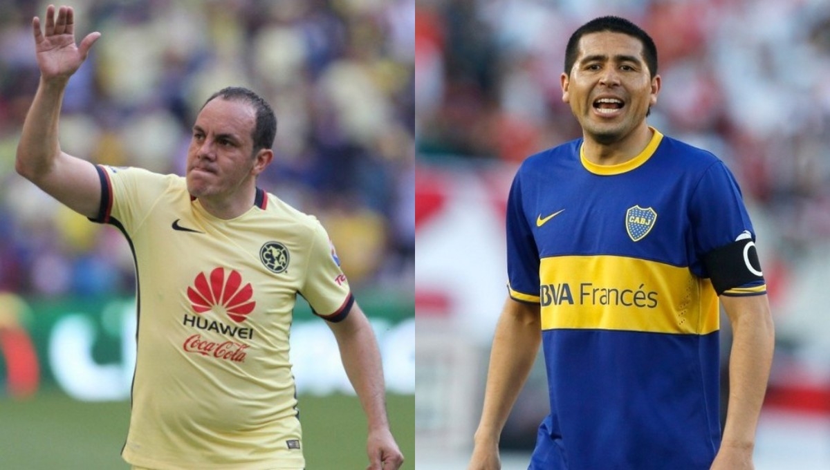 ¿Cuauhtémoc Blanco o Riquelme? El debate que comenzó en Argentina