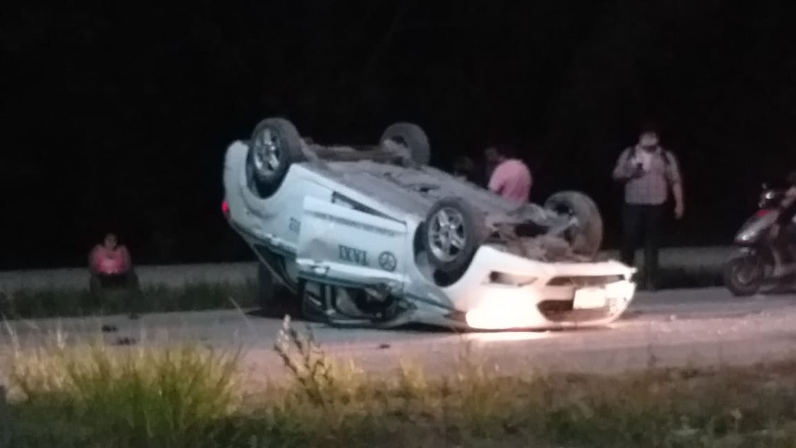 El hombre fue auxiliado por personas que fueron testigos del accidente Foto: Jazmín Rodríguez