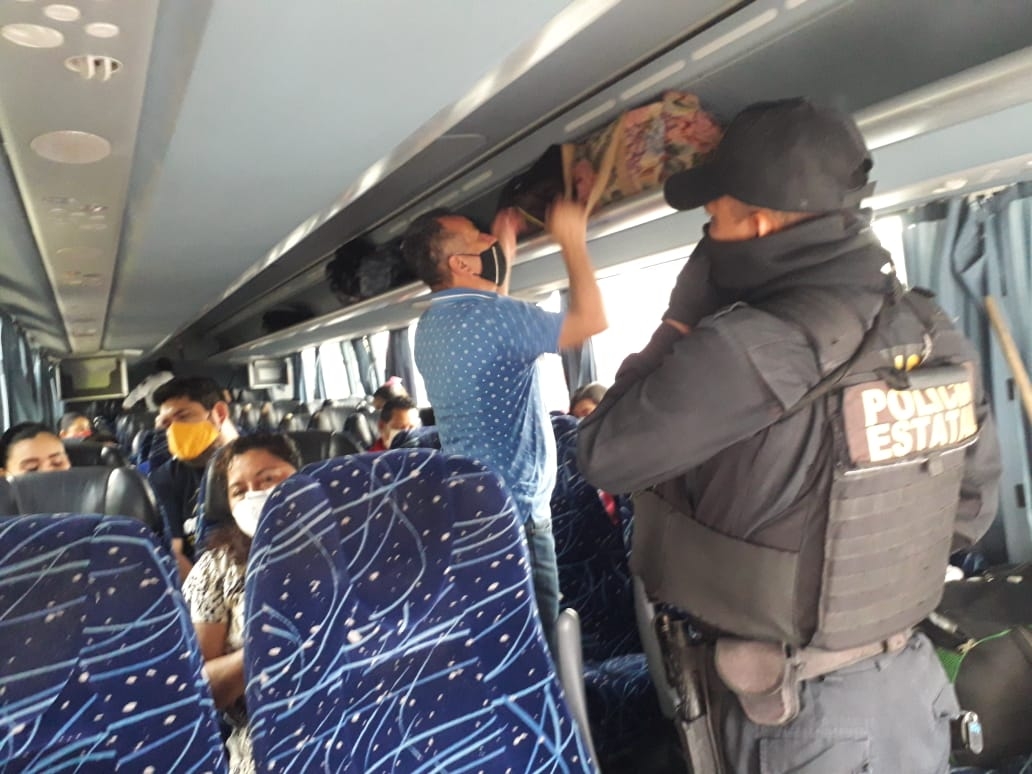 Realizan operativo sorpresa por personal de migración en Ciudad del Carmen