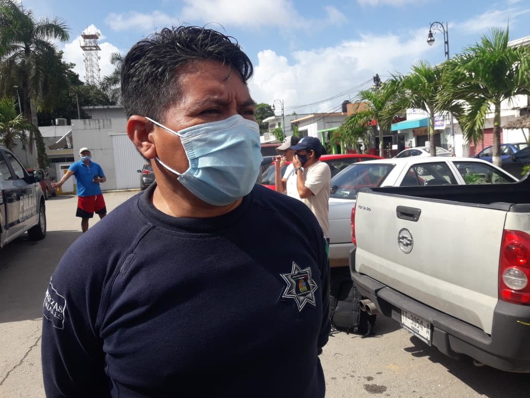 Genaro Cano, director de la Policía Quintana Roo en Carrillo Puerto.