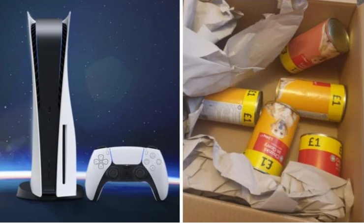 Ordenan un PlayStation por Amazon ¡y reciben comida para perros!