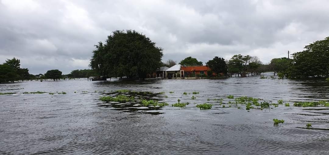 Alerta máxima en Tabasco por desborde del Usumacinta