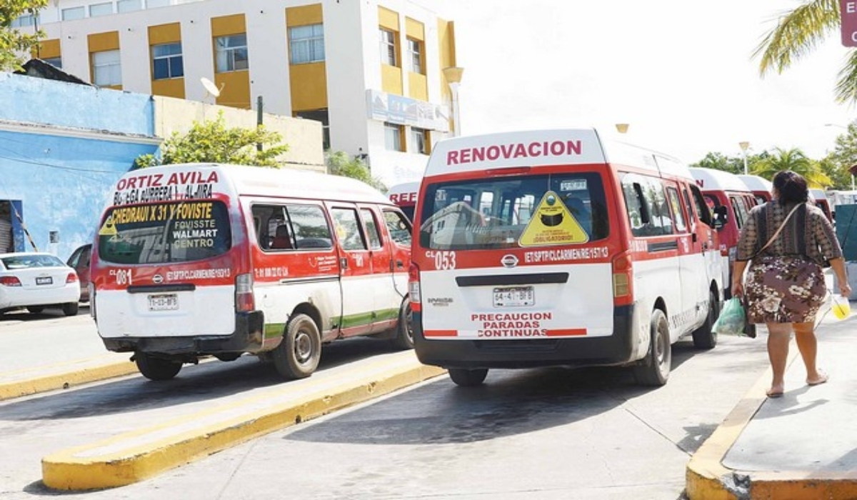 Aumentan a 90 las sanciones al transporte público en Ciudad del Carmen