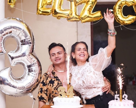 Así festejó Niurka su cumpleaños número 53 en Mérida (Video)