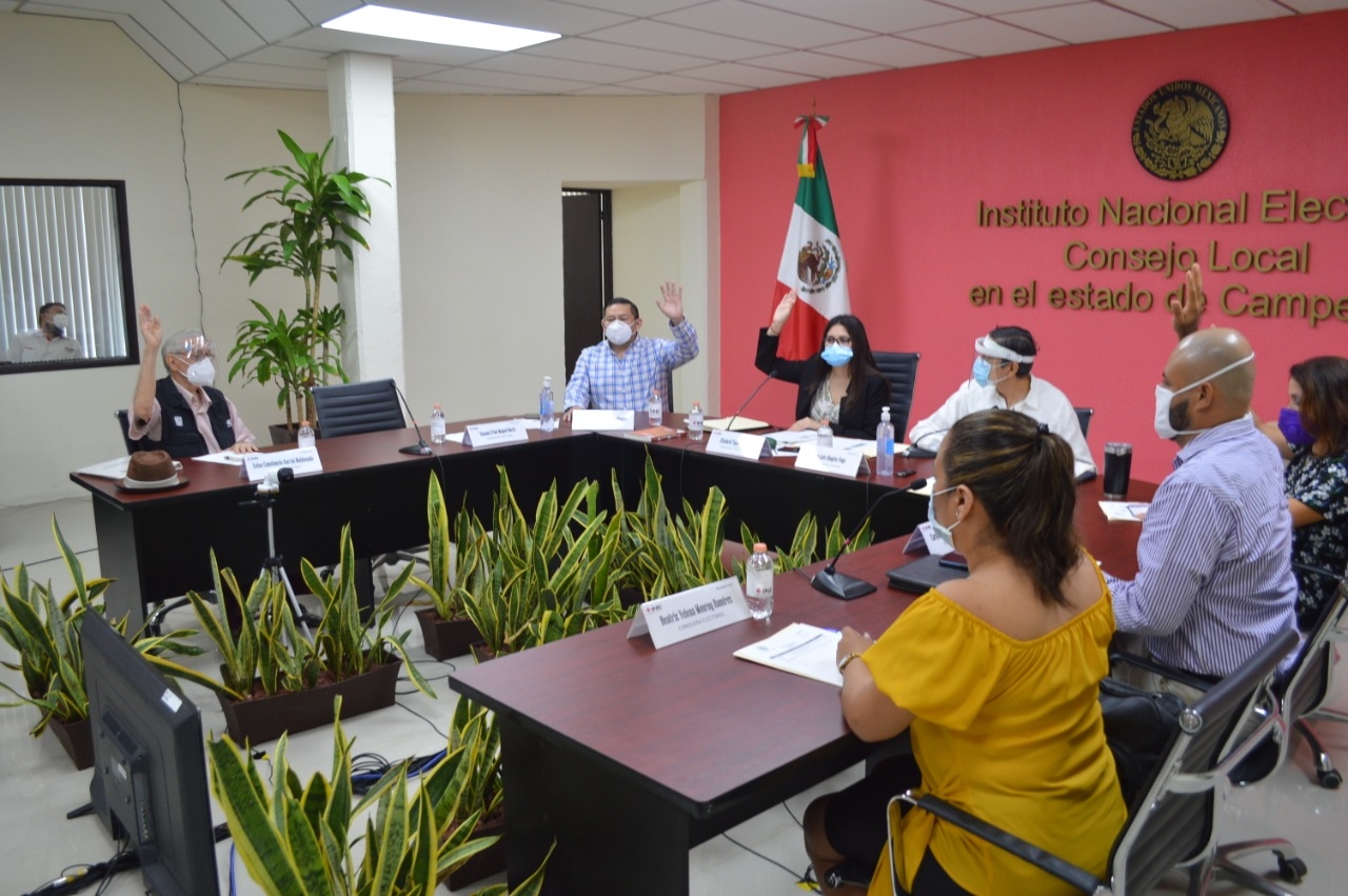 INE aprueba designación de consejeros distritales en Campeche