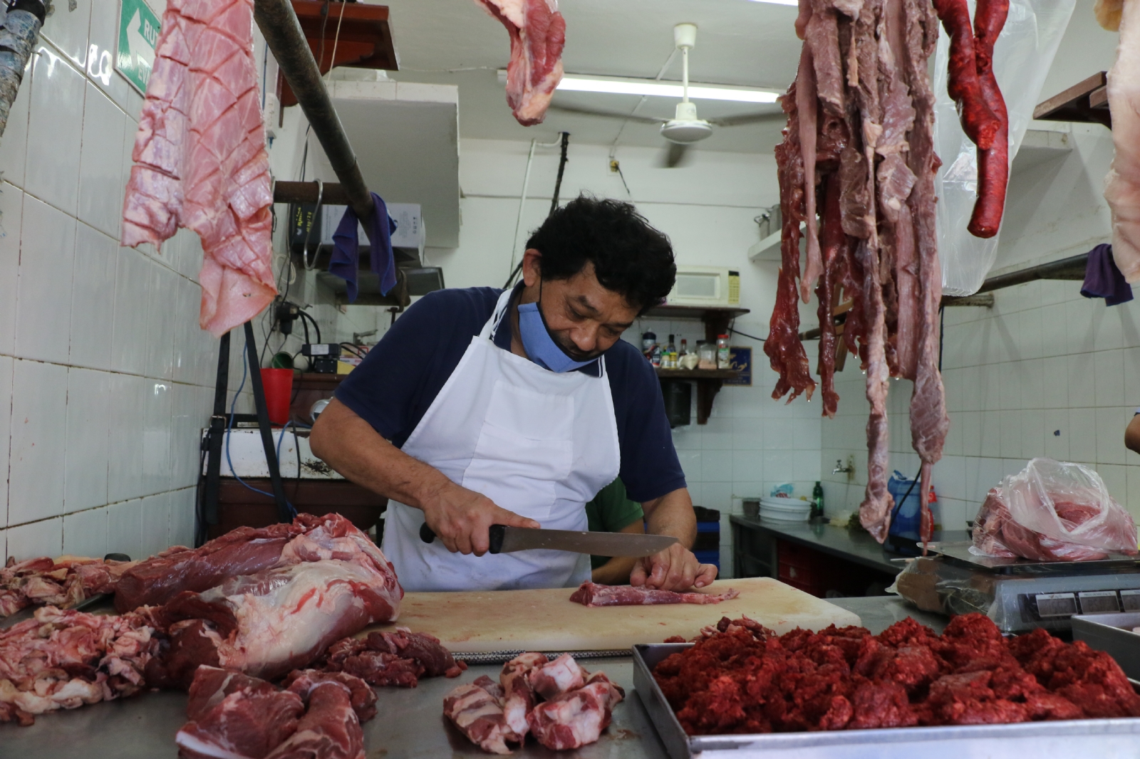 La carne de res registró un aumento de cuatro pesos.