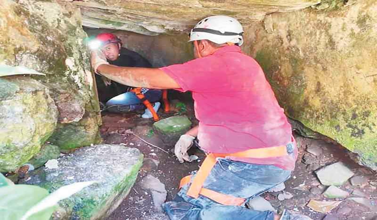 Aseguran que esta gruta tiene pasadizos que llegan hasta Maní. Fotos: Por Esto!