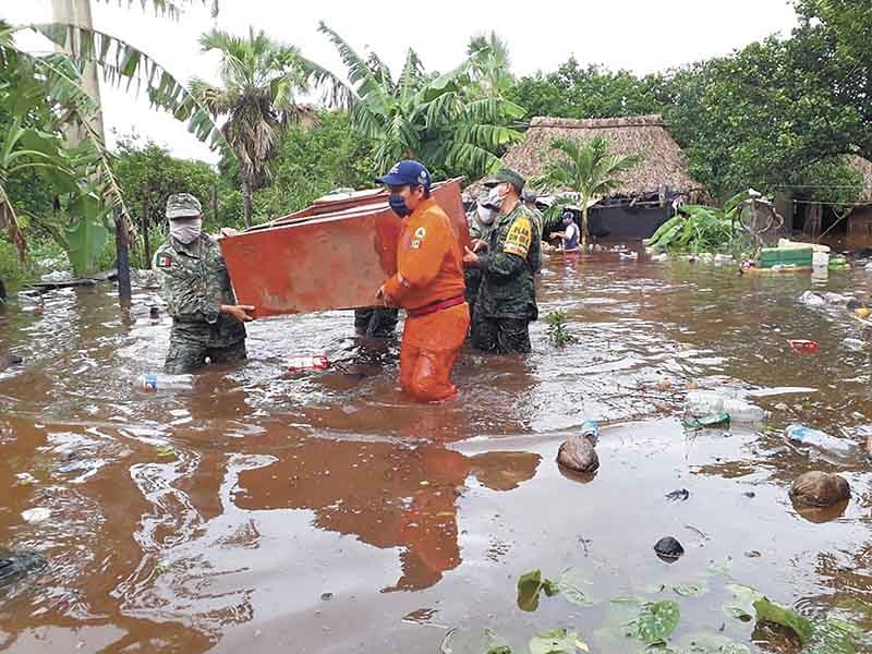 Los municipios del Oriente fueron los más afectados por los fenómenos.