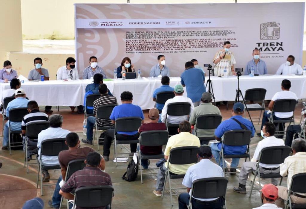 Termina segunda ronda de consulta del Tren Maya en el sureste de México