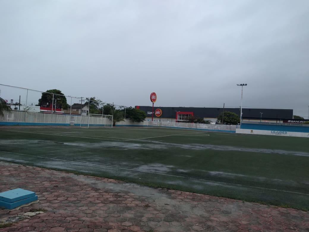 Por lluvias, suspenden entrenamientos deportivos en Chetumal