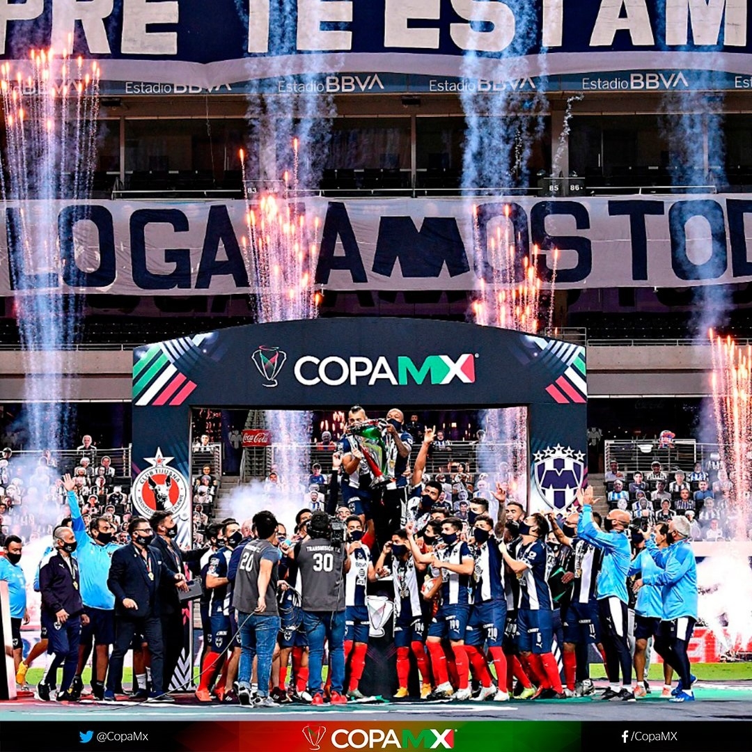 El Monterrey obtuvo su tercer título de Copa Foto: Copa Mx