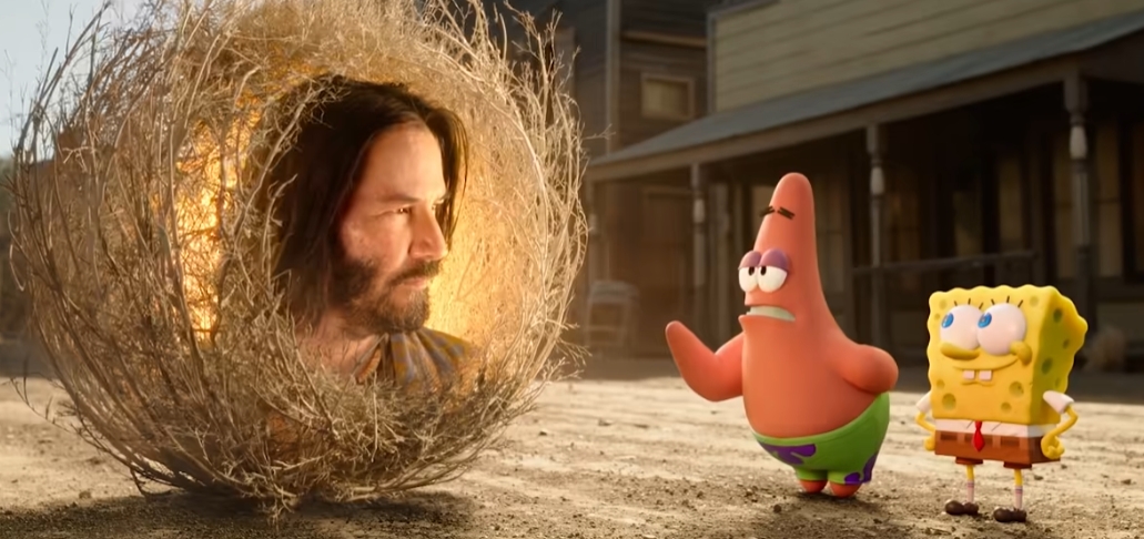 Bob Esponja al Rescate: Keanu Reeves hace aparición y ayuda a los personajes