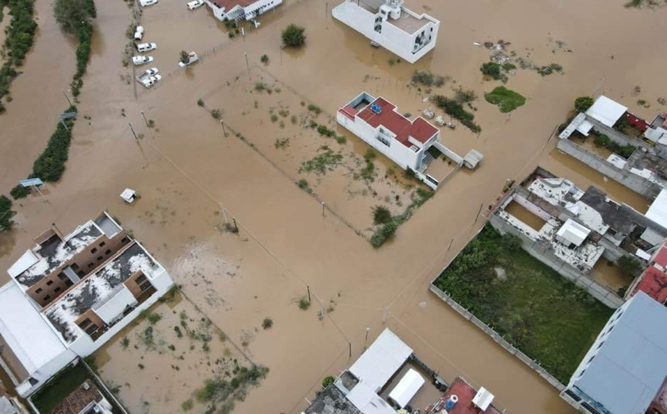 Eta deja a Chiapas y Veracruz bajo el agua