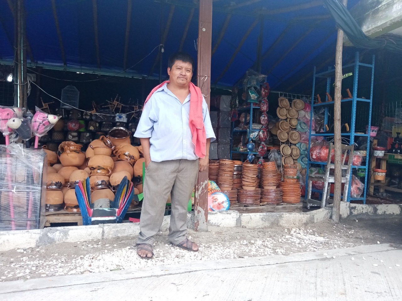 Lluvias merman ganancias de artesanos de Ciudad del Carmen