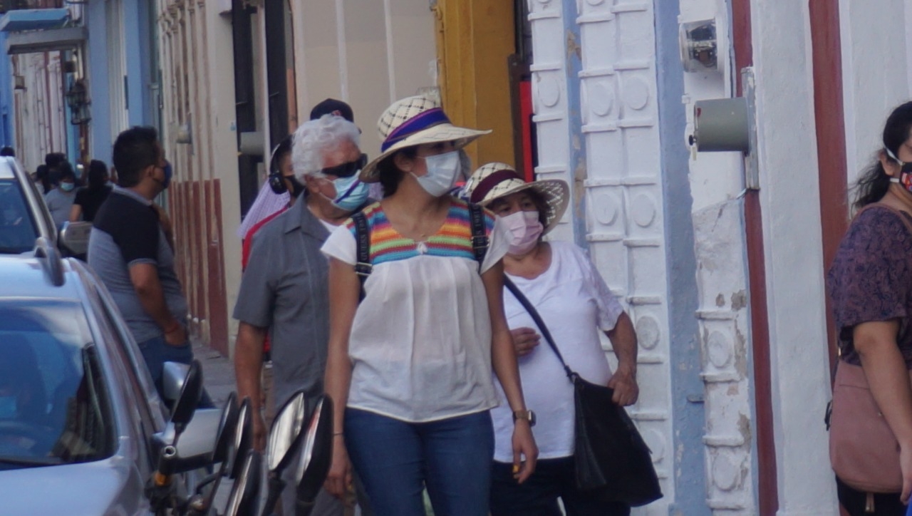 La afluencia turística a Campeche se incrementó este fin de semana Foto: Lucio Blanco