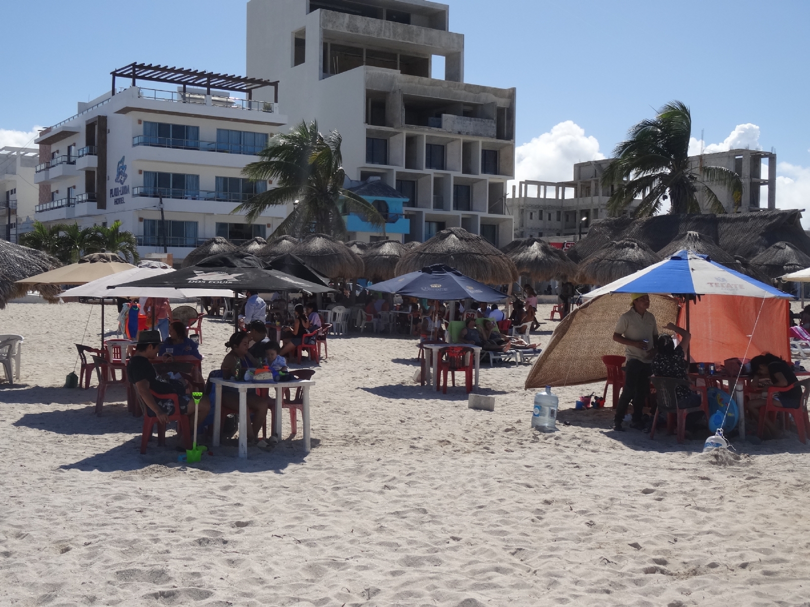 La afluencia de visitantes fue mejor el domingo que el sábado. Fotos: Julio Jiménez Mendoza.