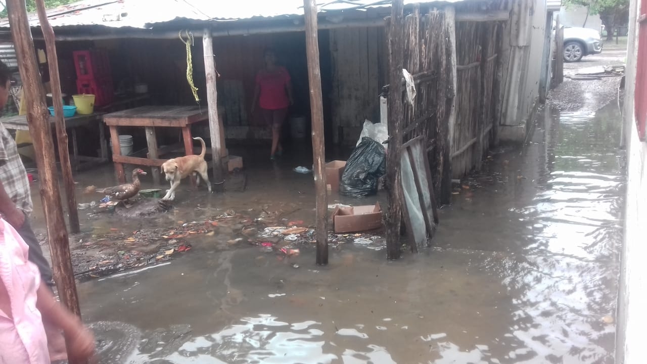 Más de 50 familias viven entre el agua en Atasta Pueblo, Campeche