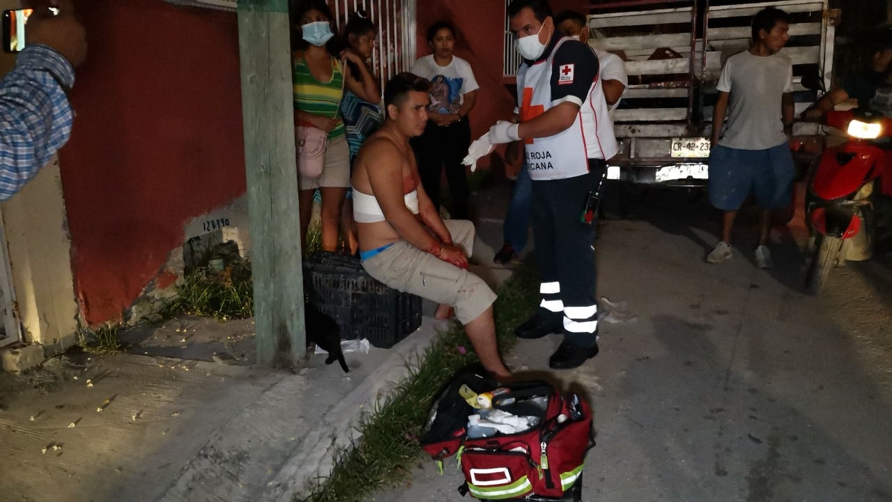 Hombre en Ciudad del Carmen es herido en el abdomen tras presunto asalto