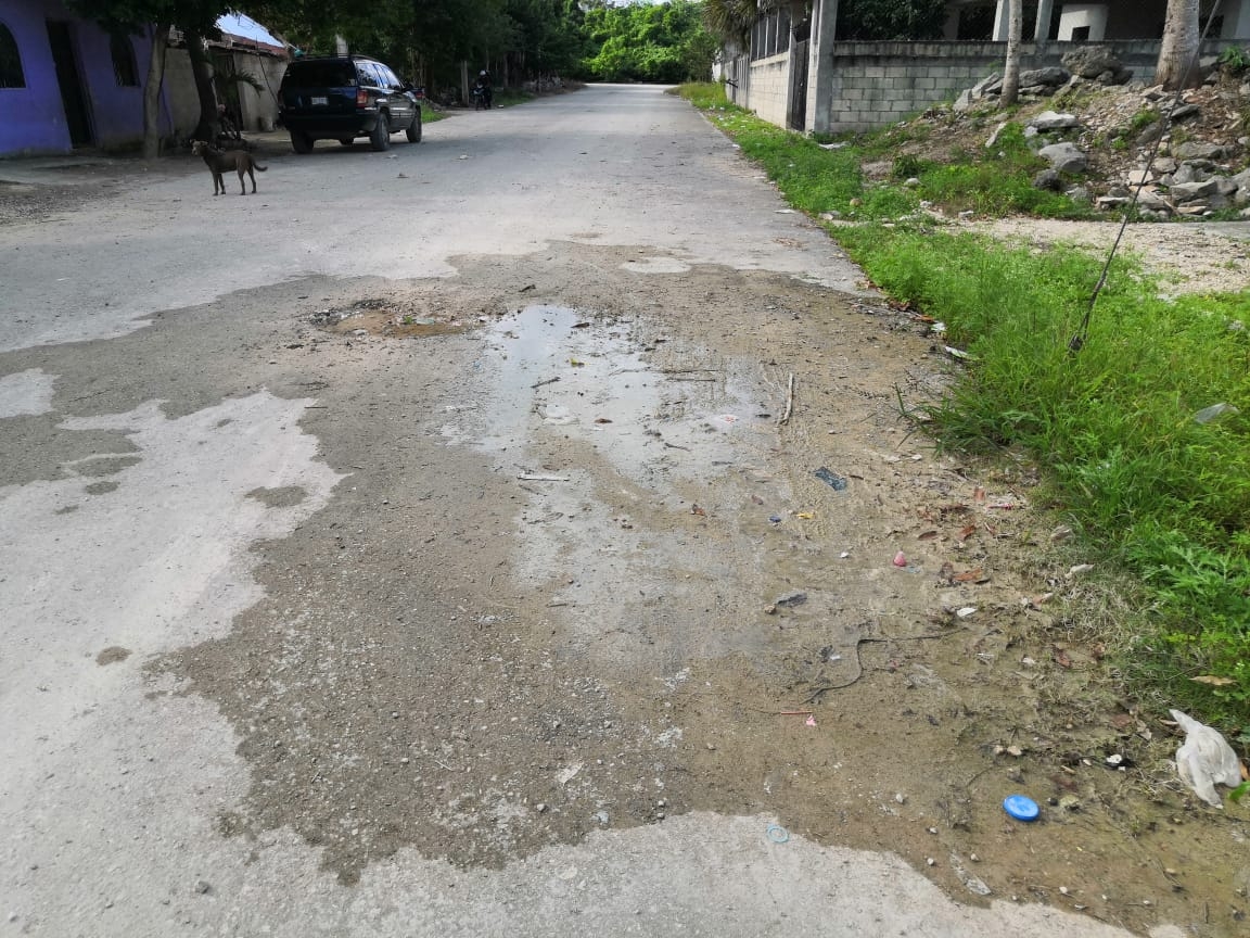 Colonia Constituyentes en Felipe Carrillo Puerto, la más afectada por fugas de agua