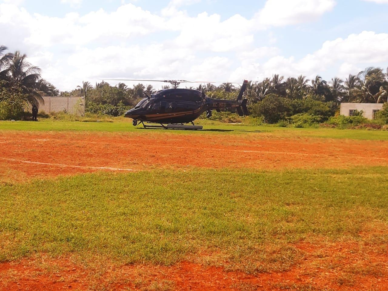 Buscan con helicóptero al joven pescador desaparecido en Dzidzantún