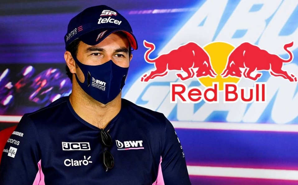 Así le dio la bienvenida Red Bull a Checo Pérez