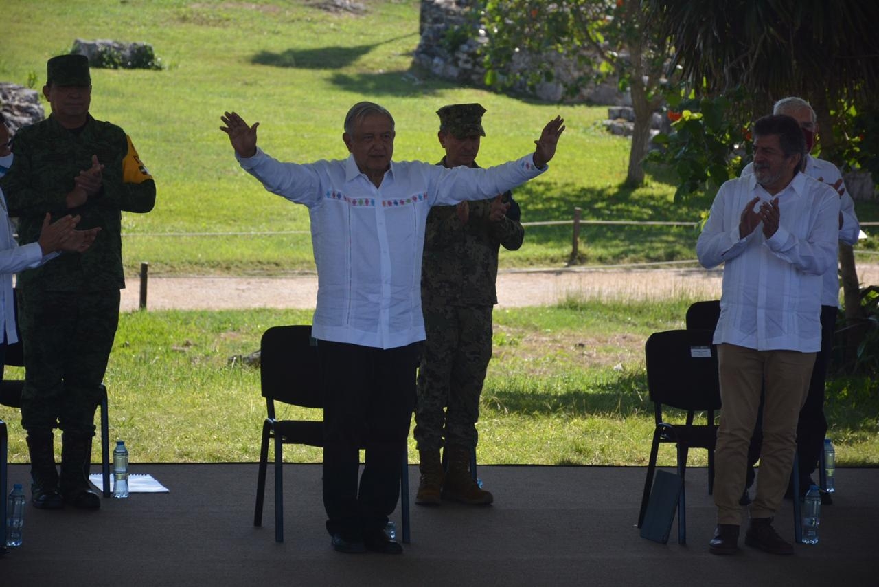 Así fue la firma del convenio de ordenamiento territorial del Tren Maya en Tulum