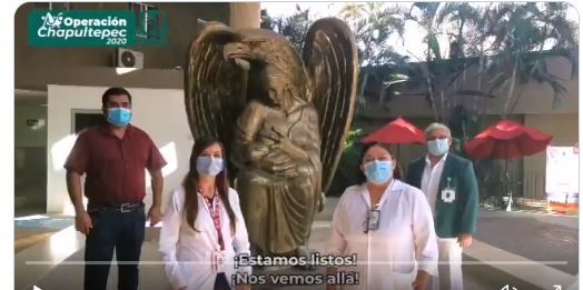 Médicos yucatecos se suman al personal de salud de la CDMX