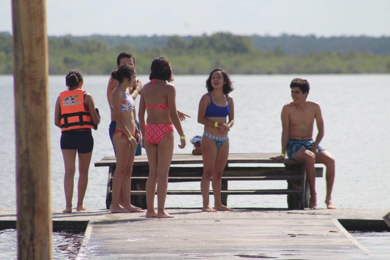 Derivado de la pandemia por Cornavirus, la presencia de turistas en Bacalar es menor que en mese anteriores