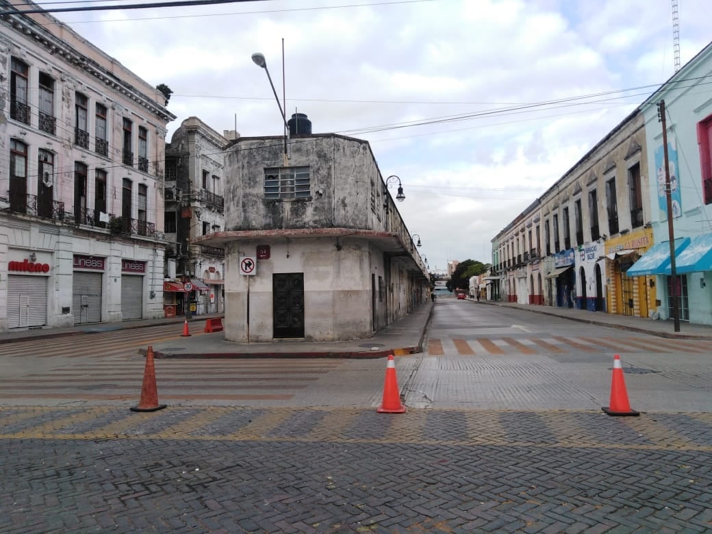 Centro Histórico de Mérida sin movilidad, así amanece esta Navidad