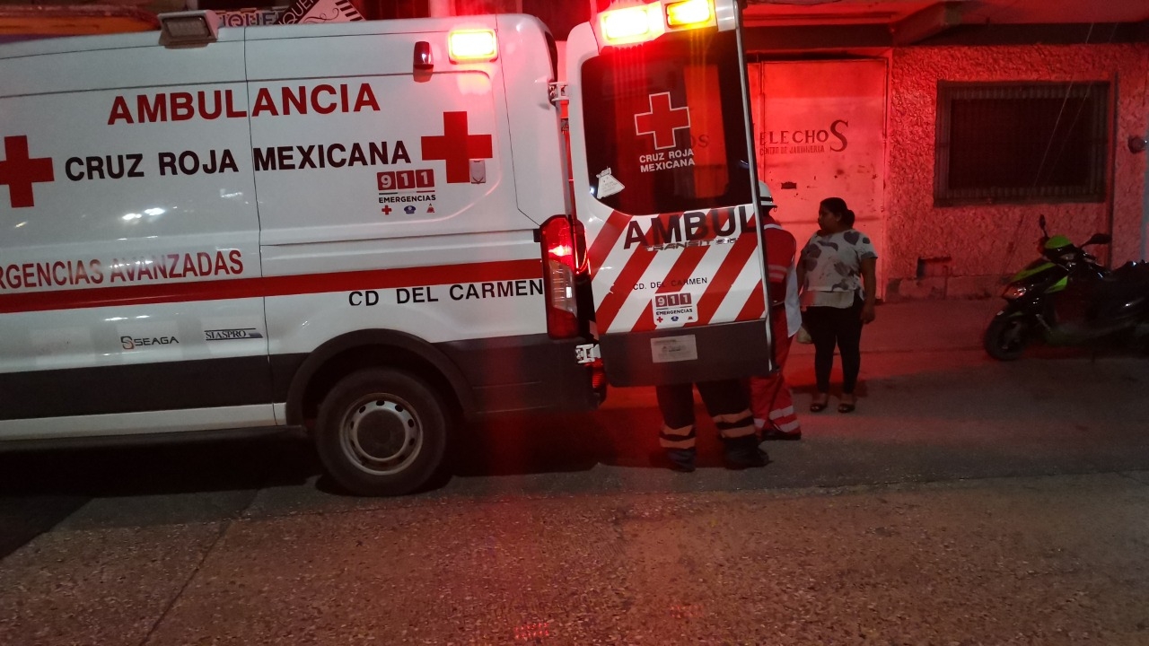 Niño electrocutado es trasladado a urgencias en Ciudad del Carmen