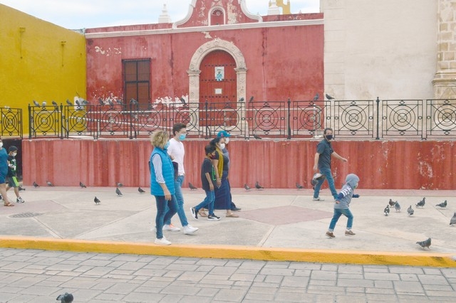 COVID-19 y bajas temperaturas no detienen a turistas en Campeche