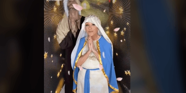 Tunden a Yuri por bailar en Tiktok como la Virgen María