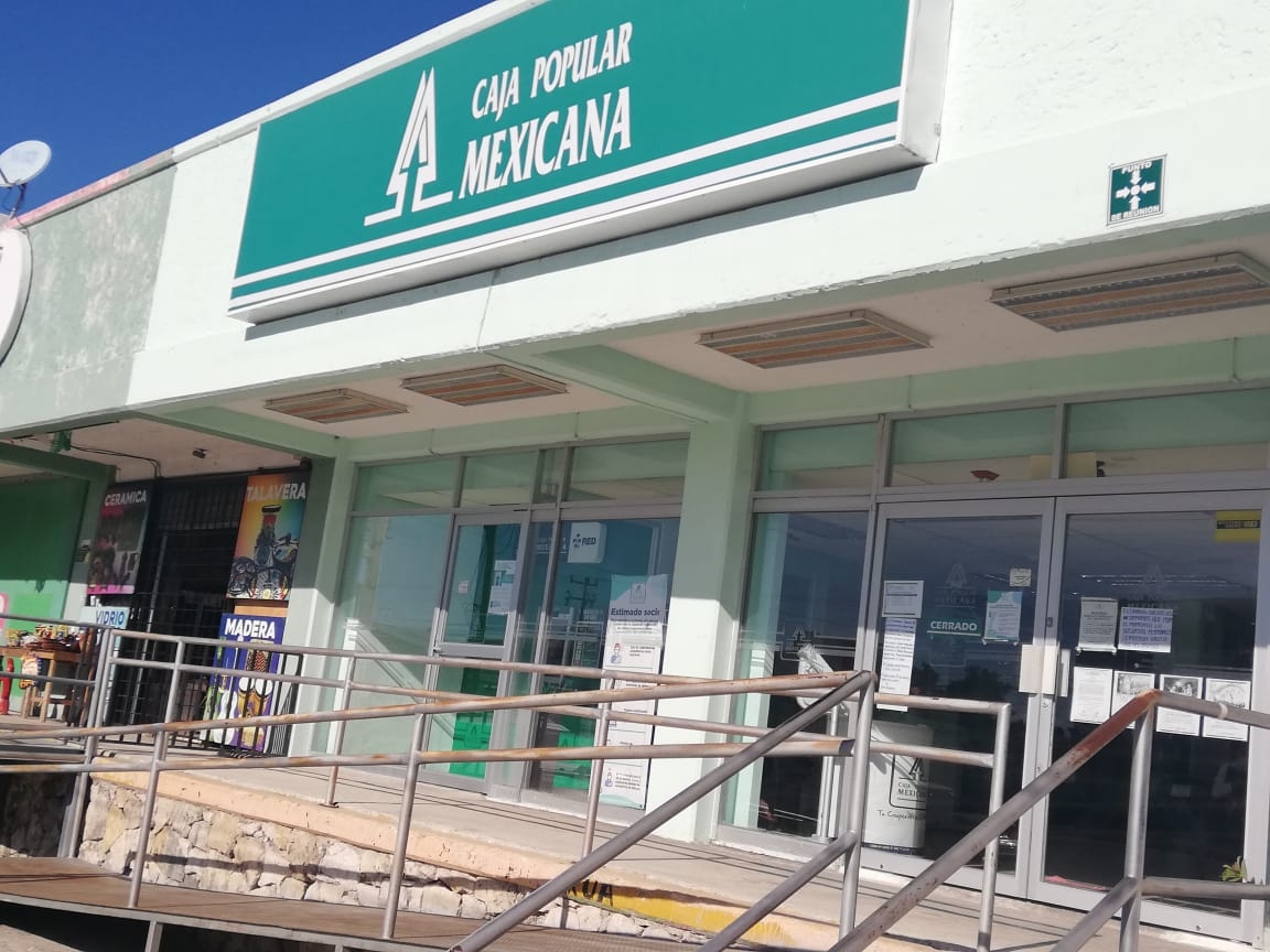 Asaltan Caja Popular Mexicana en la Av. José López Portillo de Cancún