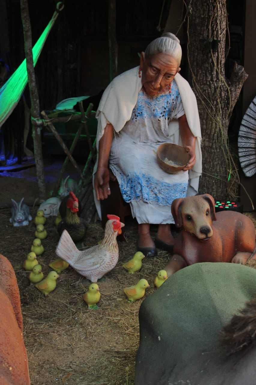 Conoce el pesebre de 'La Chichí', representación de la cultura navideña en Yucatán