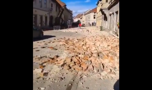 Así quedó Croacia tras el sismo de magnitud 6.4: VIDEO