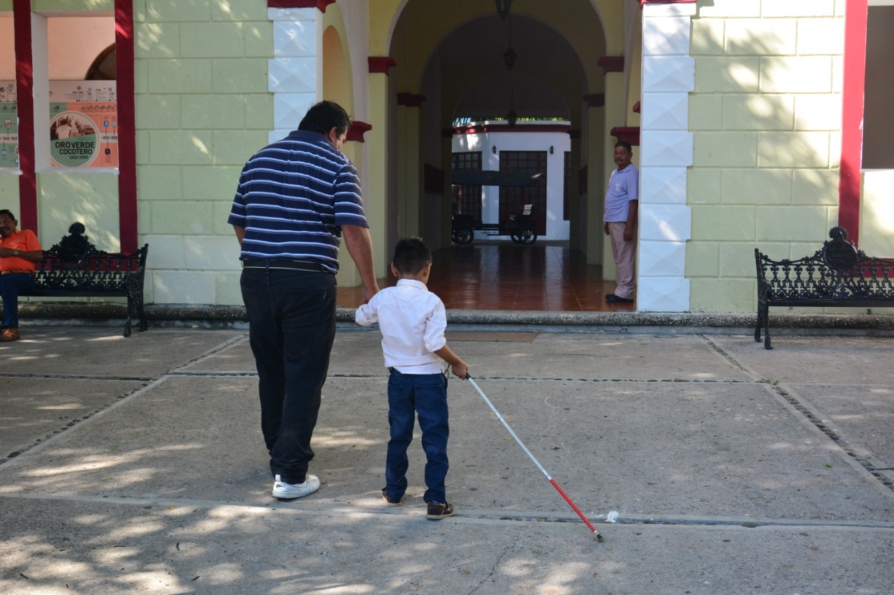 Red Nacional para Ciegos se manifiesta para la inclusión laboral en Ciudad del Carmen