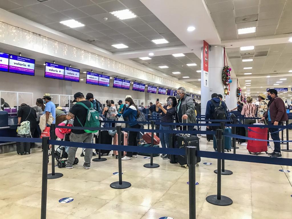 Aeropuerto de Cancún cierra el año con recuperación de más del 80 por ciento