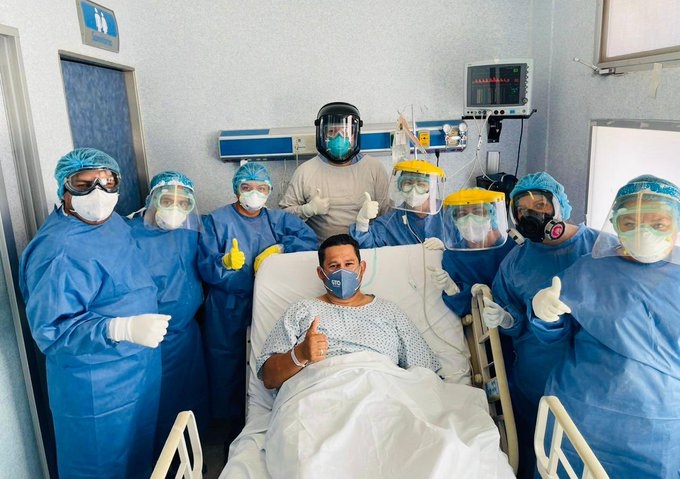 Dan de alta al gobernador de Guanajuato, Diego Sinhue, tras contagio por COVID-19