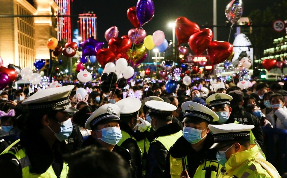 Así celebran el Año Nuevo en Wuhan, la "cuna" del COVID-19