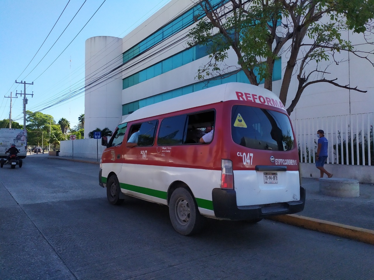 Laborarán menos unidades de transporte este primero de enero en Ciudad del Carmen