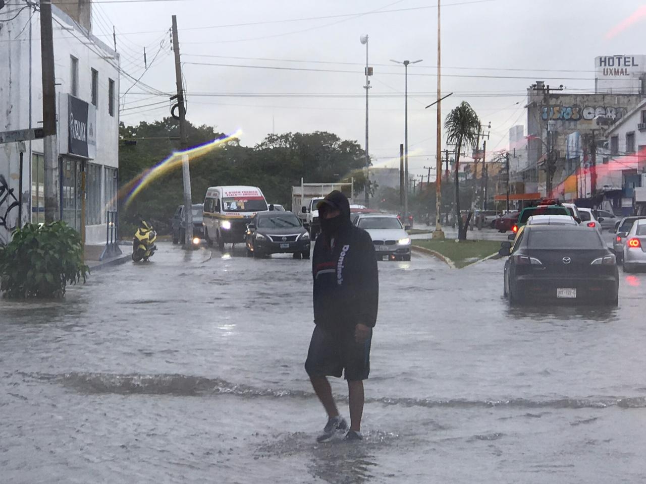 Clima Cancún 28 de noviembre: Frente Frío Núm. 11 traerá fuertes lluvias para este lunes