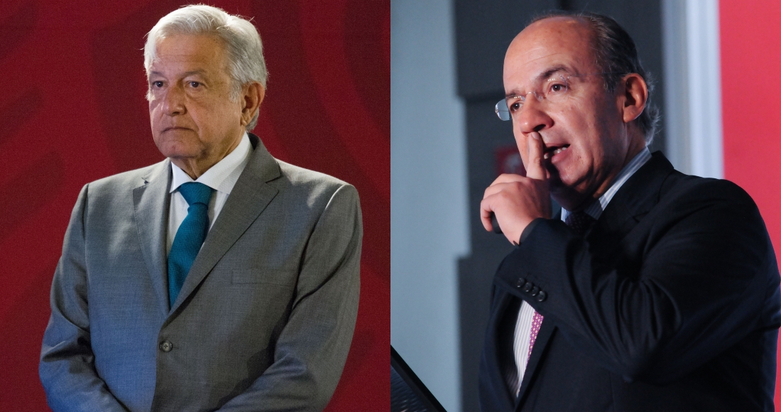 Felipe Calderón sobre AMLO: "Hasta que estamos de acuerdo en algo"