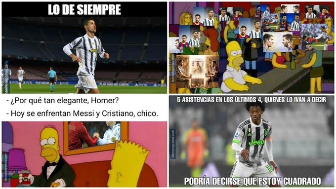 Barcelona vs Juventus: Cristiano derrota a Messi y deja los mejores memes