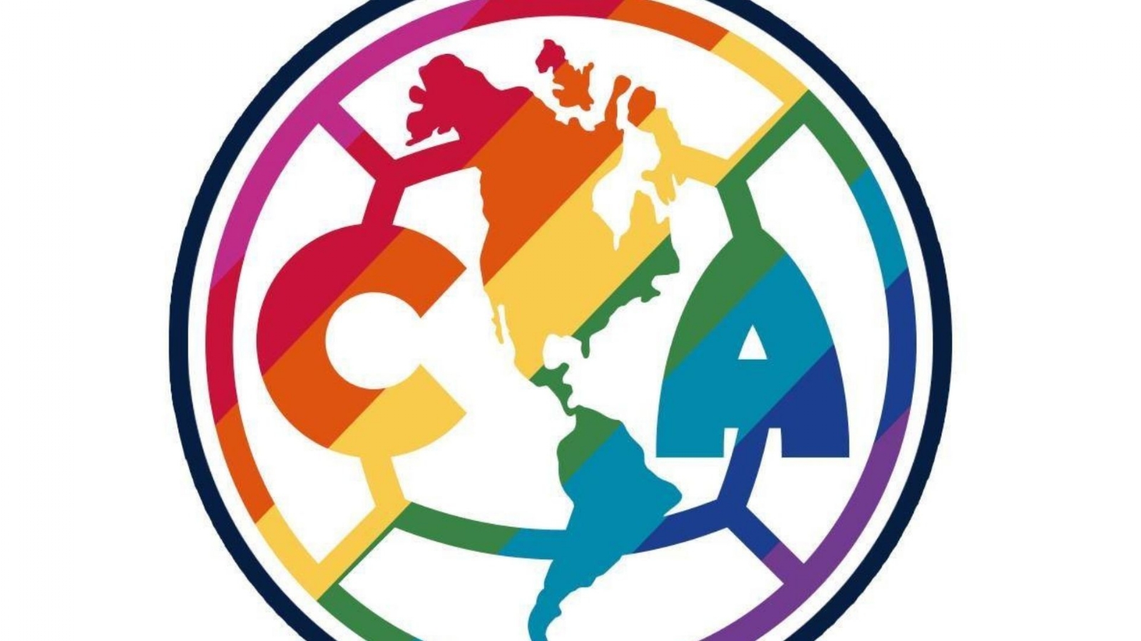 El club cambió sus colores para el mes del orgullo gay