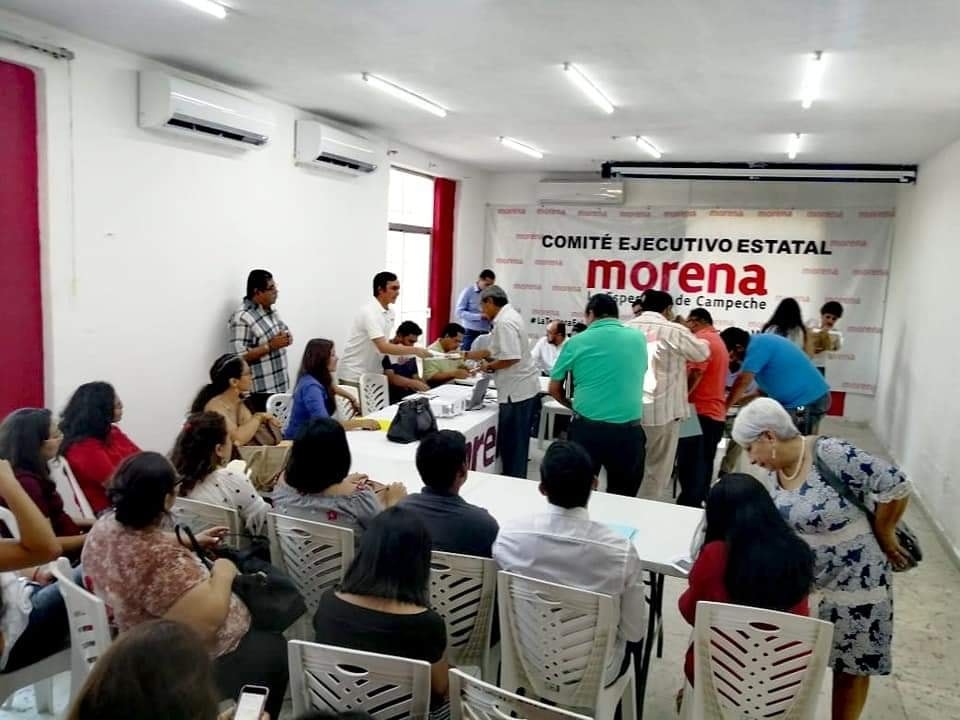Exigen juicio político contra ex líder Morena en Campeche