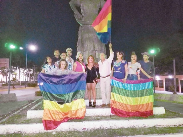 Celebran el Día del Orgullo en Ciudad del Carmen