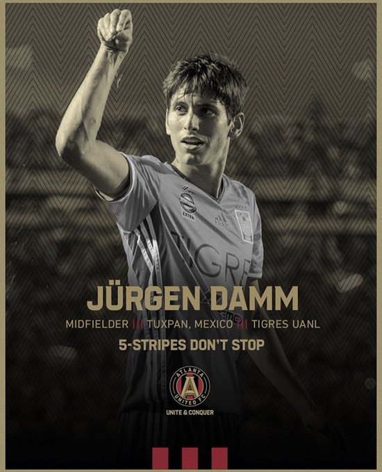 Jürgen Damm se une al Atlanta United