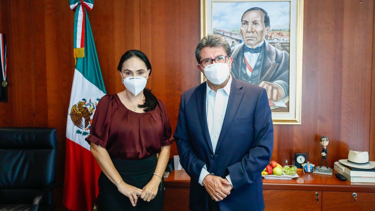 Nancy Sánchez Arredondo y Ricardo Monreal (@RicardoMonrealA)