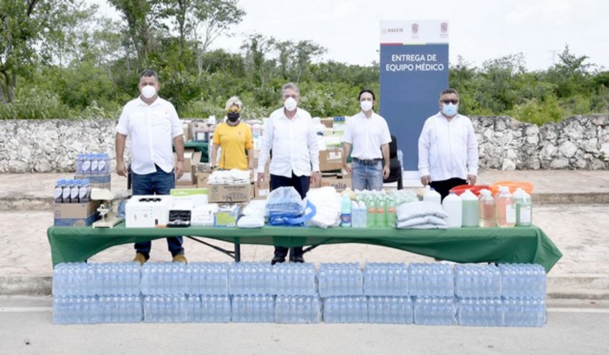 Entregan equipo médico para los centros de salud en Calkiní