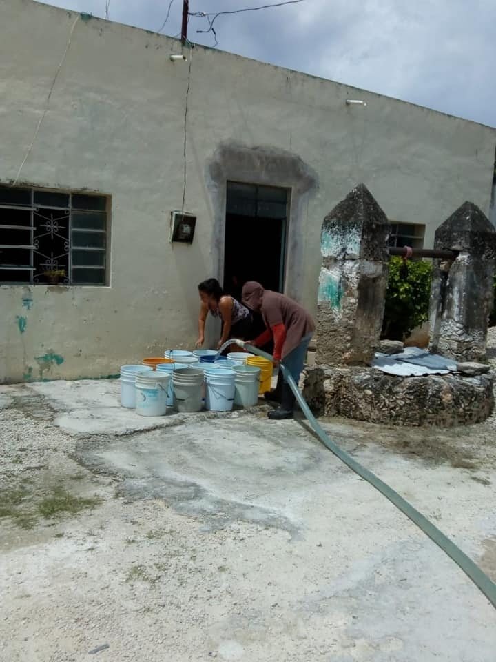 Sin agua en Tixpéual desde hace seis días